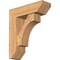 Ekena Millwork Westlake Slat Smooth Bracket w/ Offset Brace, Western Red Cedar, 7 1/2"W x 24"D x 28"H BKT0806X24X28WTL06SWR - alternate 1